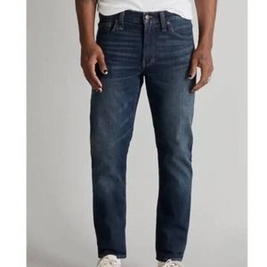 Madewell Jeans Mens 32X30 (32X 27) Slim Fit Medium Wash Straight Leg Classic